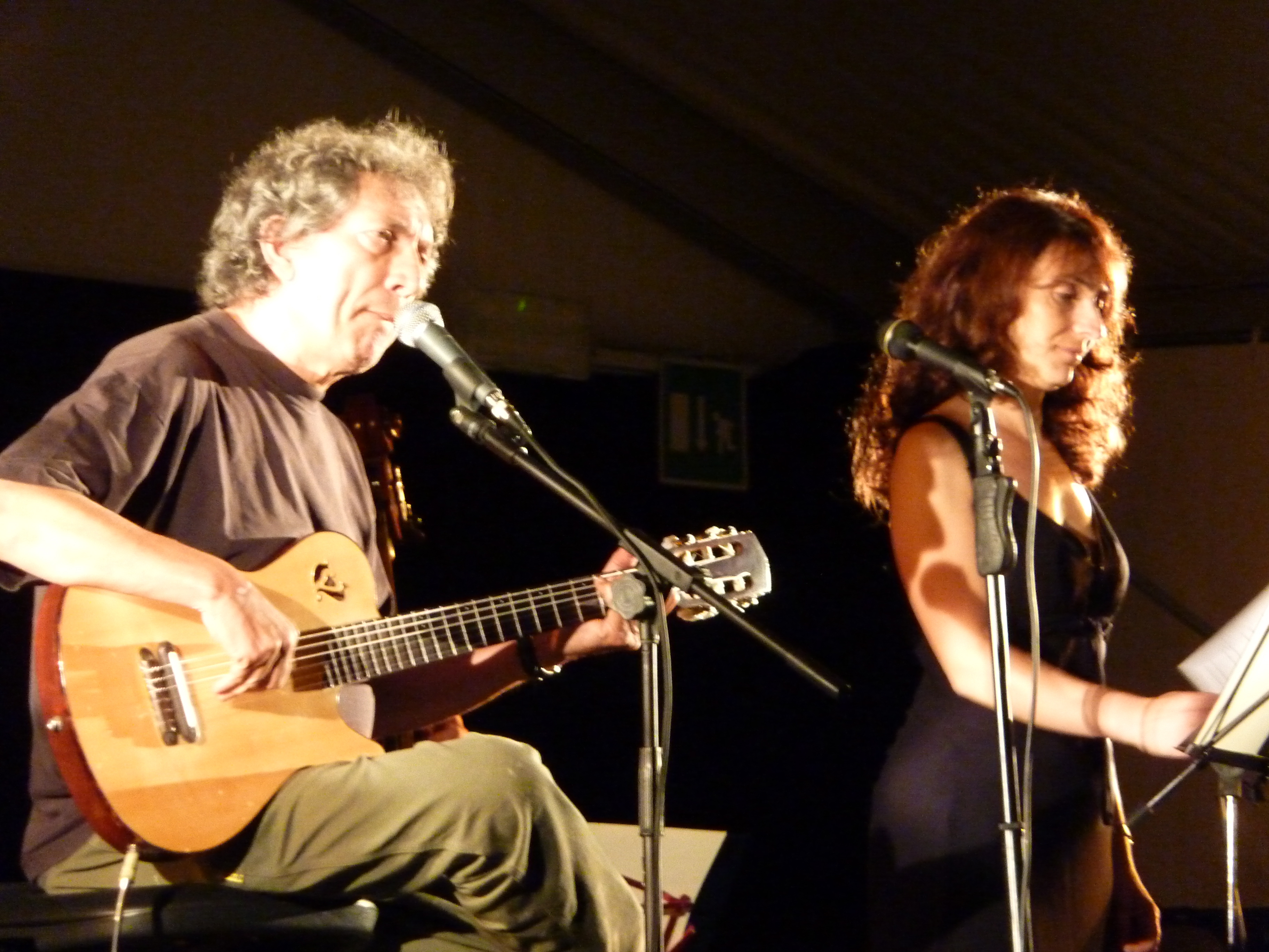 Eugenio Bennato e Francesca Galante in SUR